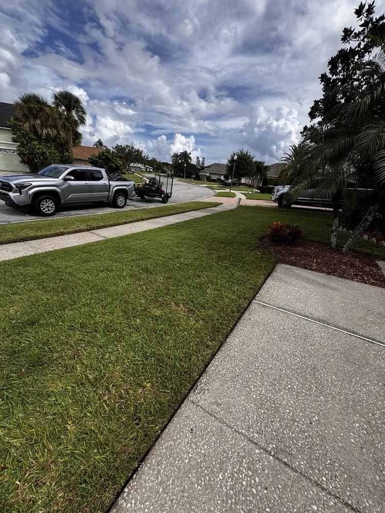 Custom landscape installation in Winter Garden, FL - Titan Green Services