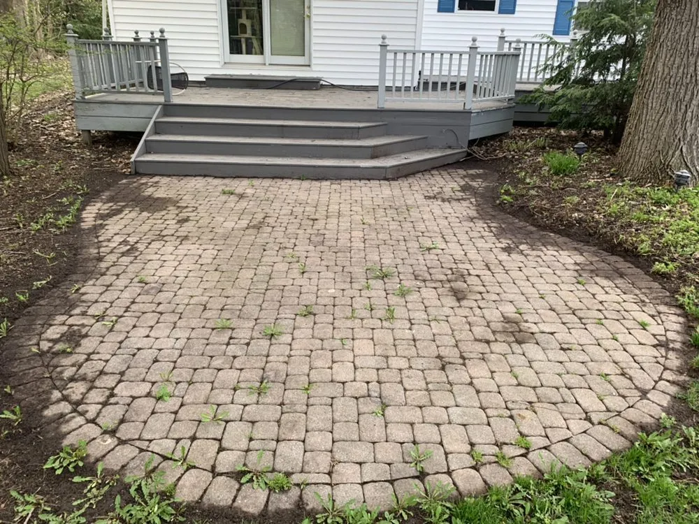 Custom landscape installation for homes in Williamsville, NY by Titan Landscapes