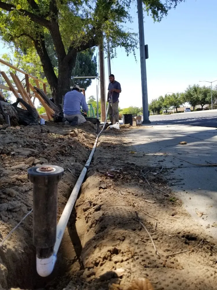 Reliable lawn mowing service for residential properties across Fresno, CA - Titan Landscaping