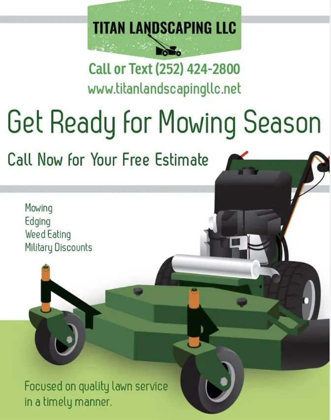 Custom residential landscaping for residential properties in Hubert, NC by Titan Landscaping