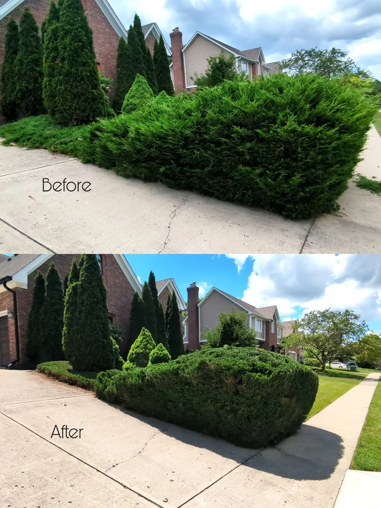 Local garden landscaping near you in Anderson, IN by Titan Lawn Services