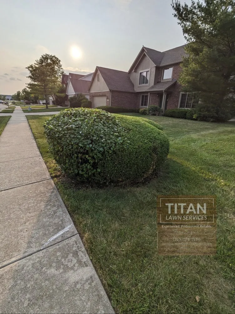 Local lawn mowing service in Anderson, IN by Titan Lawn Services
