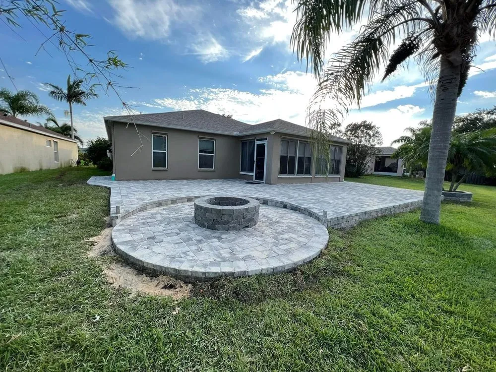 Reliable yard cleanup service in West Melbourne, FL by Titan Pavers & Dali Pools