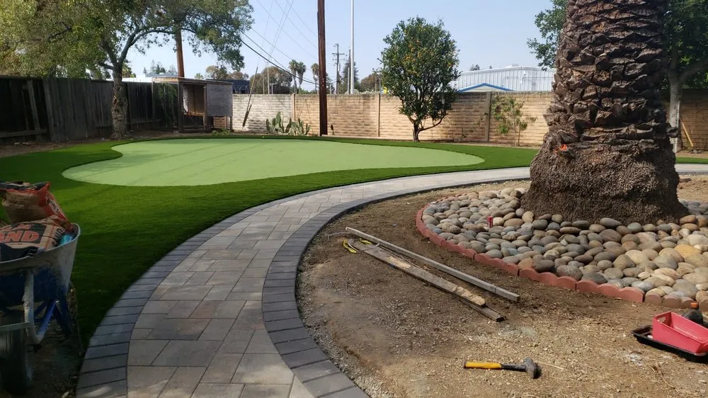 Reliable lawn care service for homes in Sunnyvale, CA by Titan Pavers and Concrete