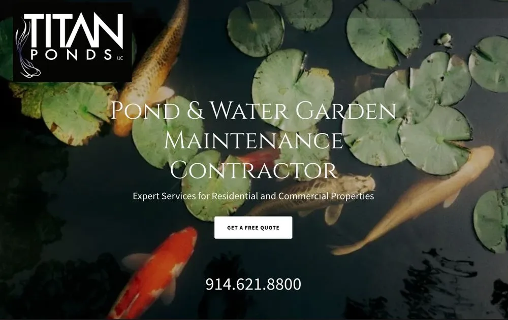 Expert outdoor landscaping in Somers, NY by Titan Ponds