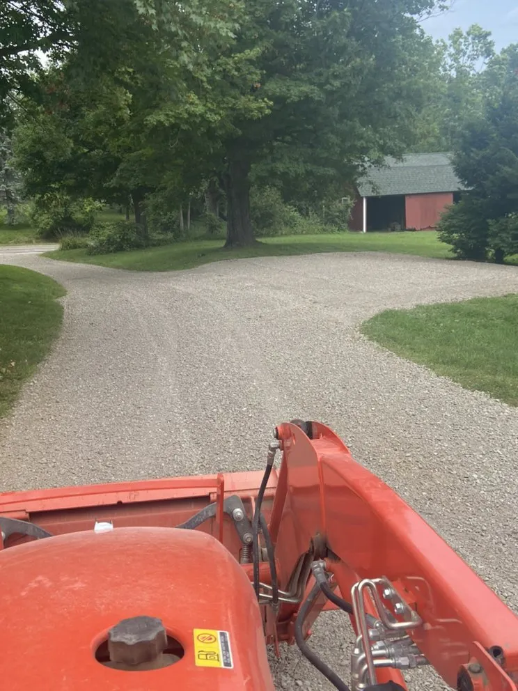 Custom garden landscaping for homes in Romeo, MI by Titan Tractor Works