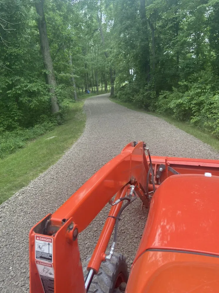 Affordable garden landscaping with custom design in Romeo, MI by Titan Tractor Works