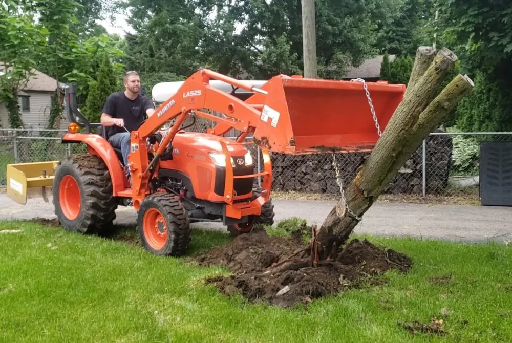 Top-rated residential landscaping in Romeo, MI by Titan Tractor Works