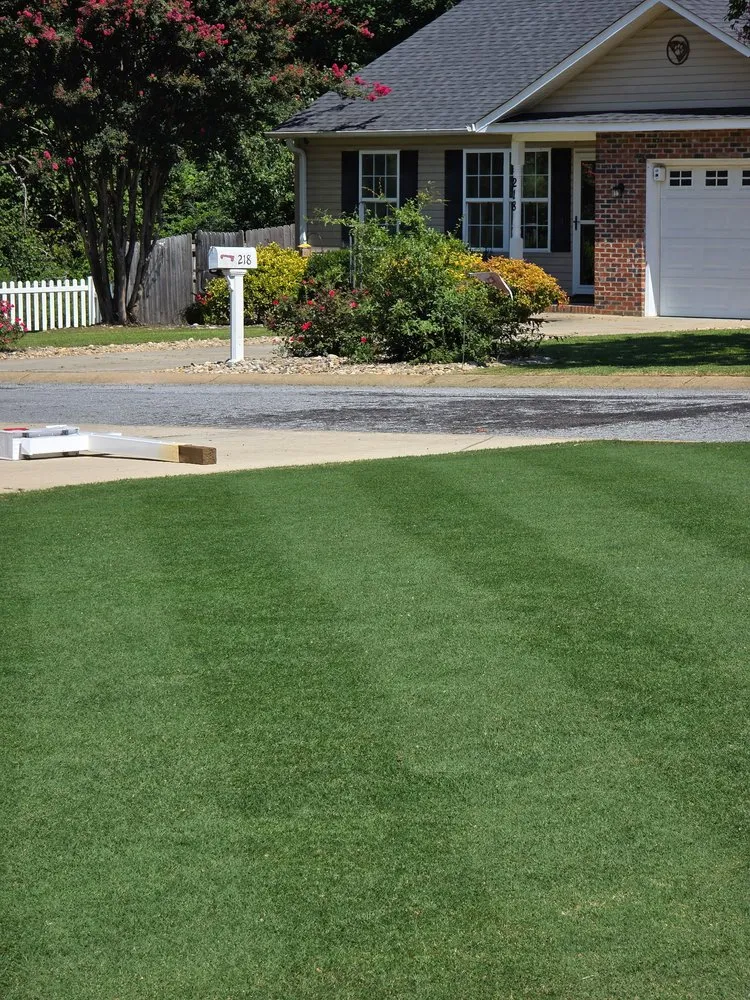 Professional landscape design for beautiful yards in Anderson, SC by Titan Turf