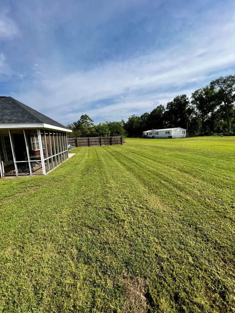 Expert landscape installation in Foley, AL by Titans Property Services