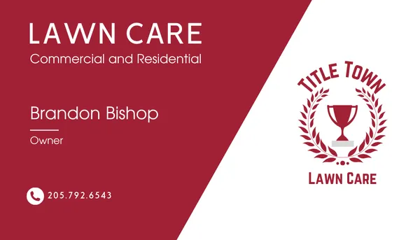 Title Town Lawn Care Logo