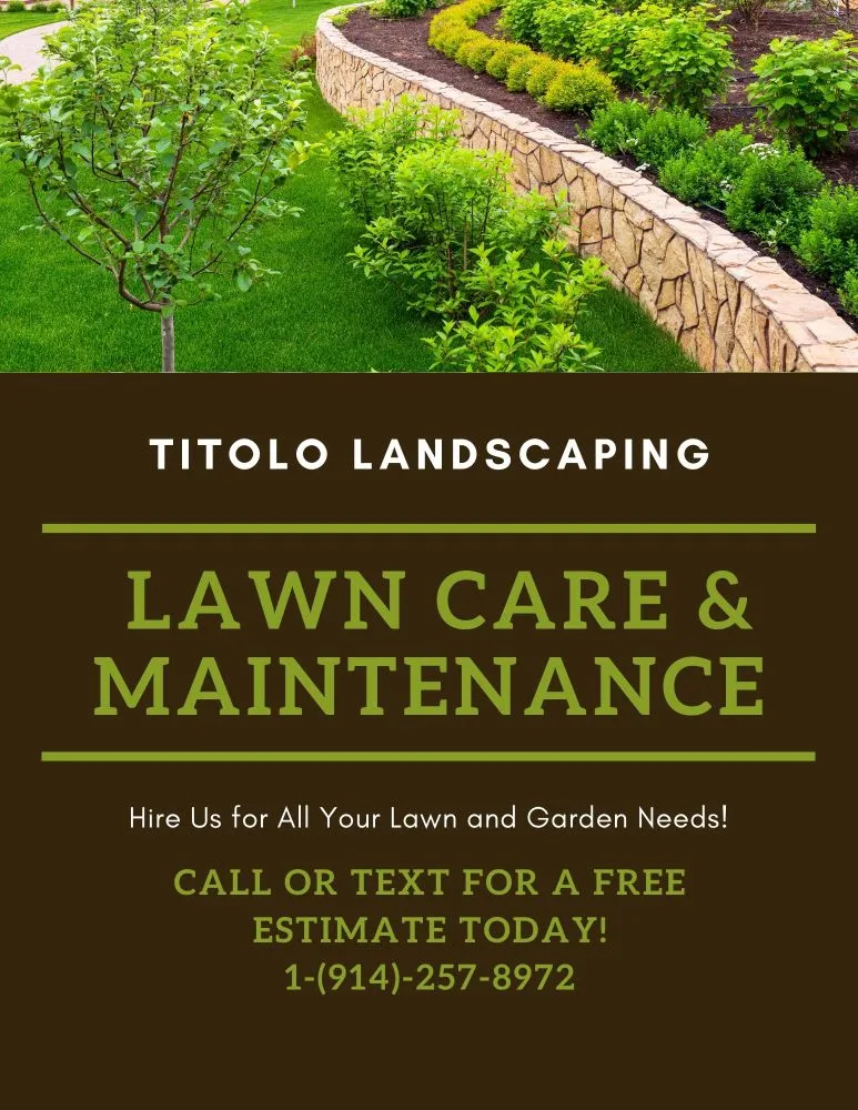 Reliable lawn mowing service for residential properties in New York, NY by Titolo Landscaping
