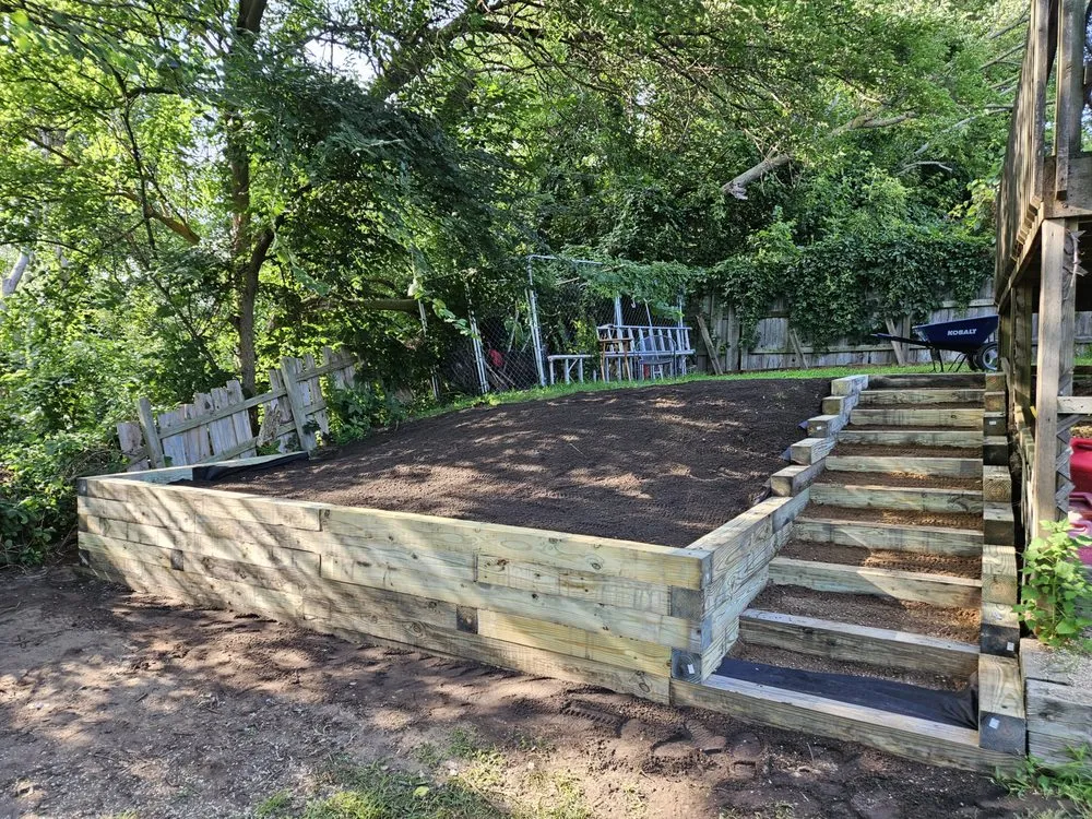 Affordable lawn care service in Fennville, MI by T&J Hardscapes