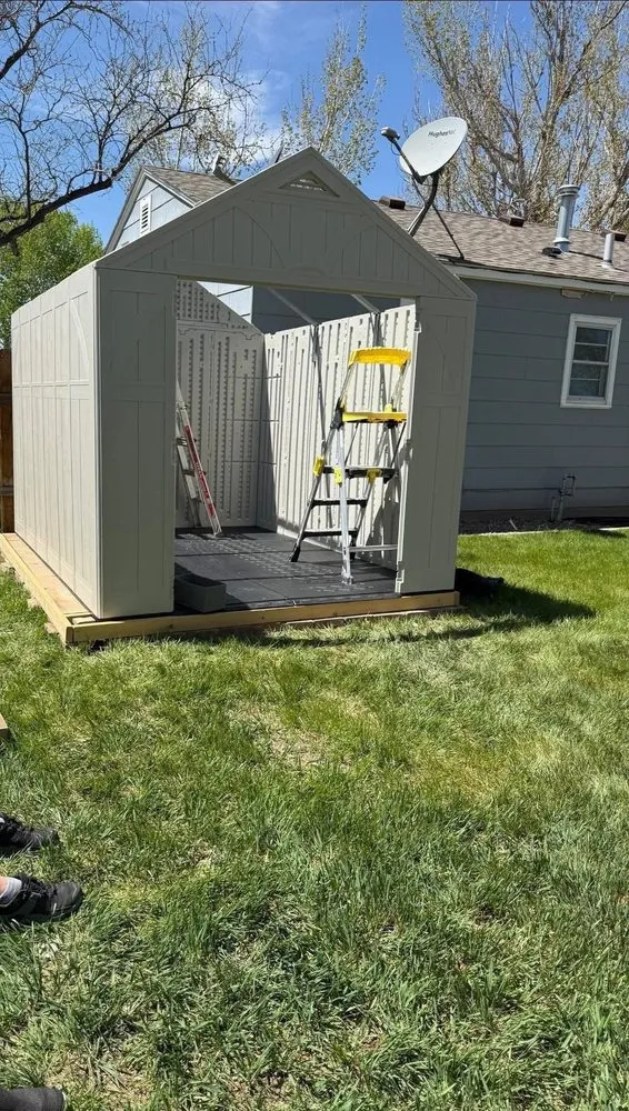 Expert lawn mowing service for year-round maintenance in Worland, WY by TJ Landscaping Services