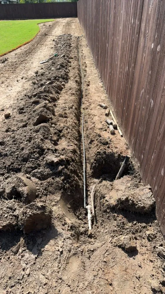 Custom residential landscaping in Broken Arrow, OK by T&J Lawn & Landscape