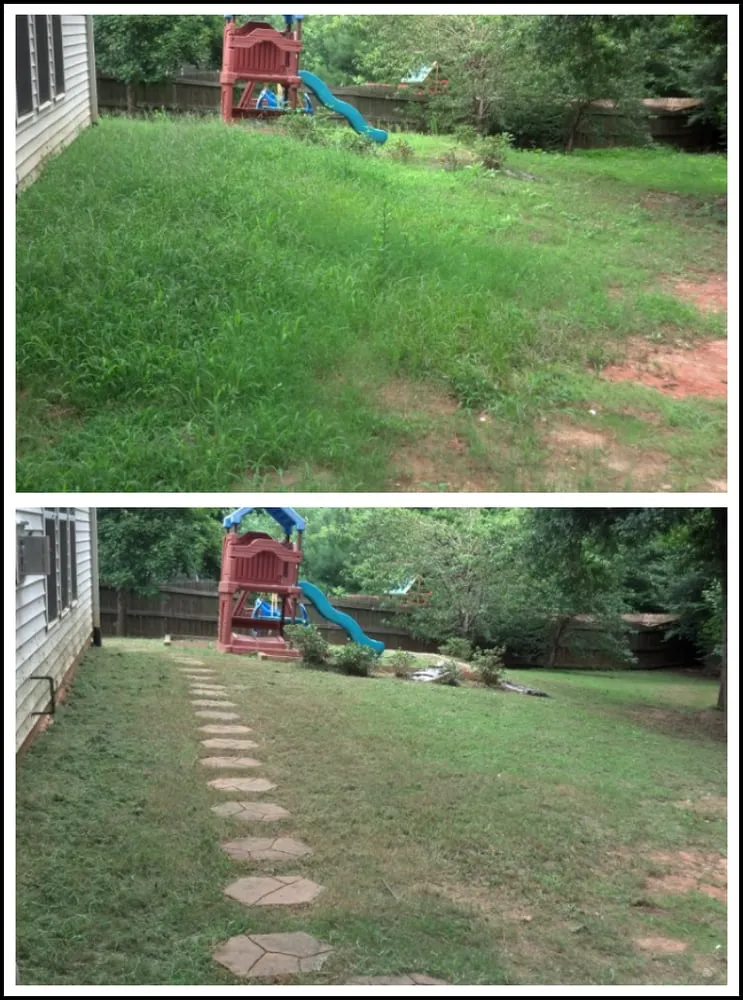Reliable landscape installation in Newnan, GA by T&J Lawn Service