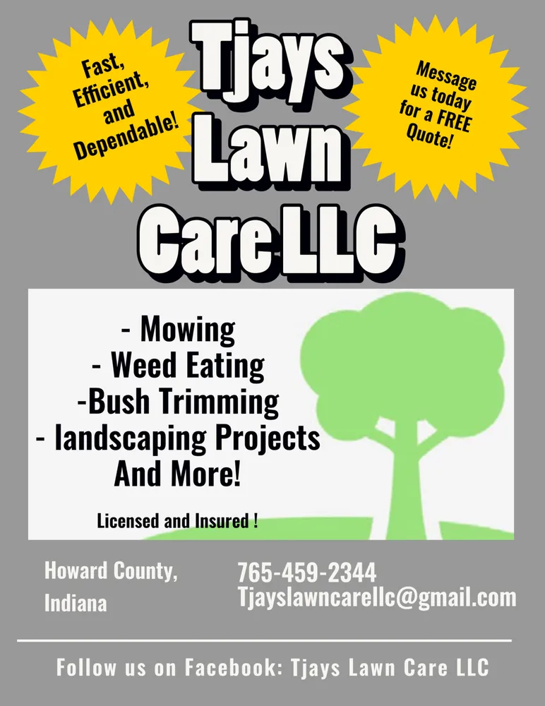 Custom yard maintenance for homes in Kokomo, IN by Tjays Lawn Care