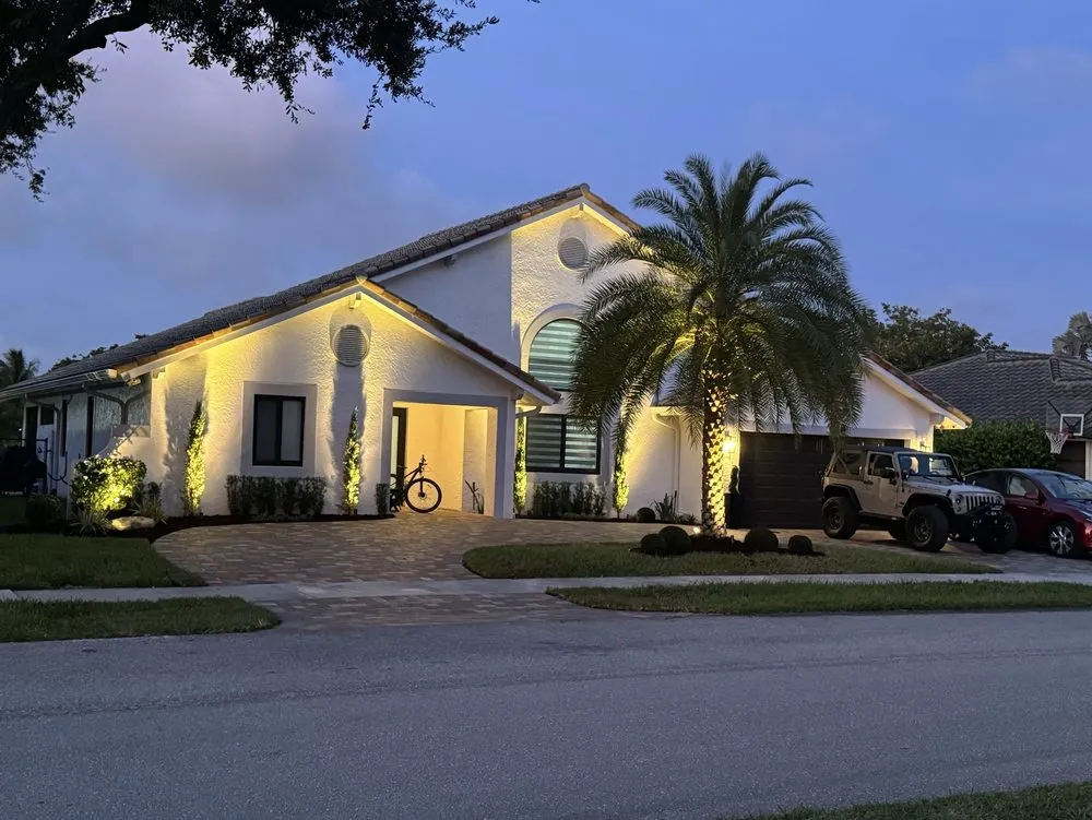 Expert garden landscaping in Davie, FL by Tjc Landscapes and More