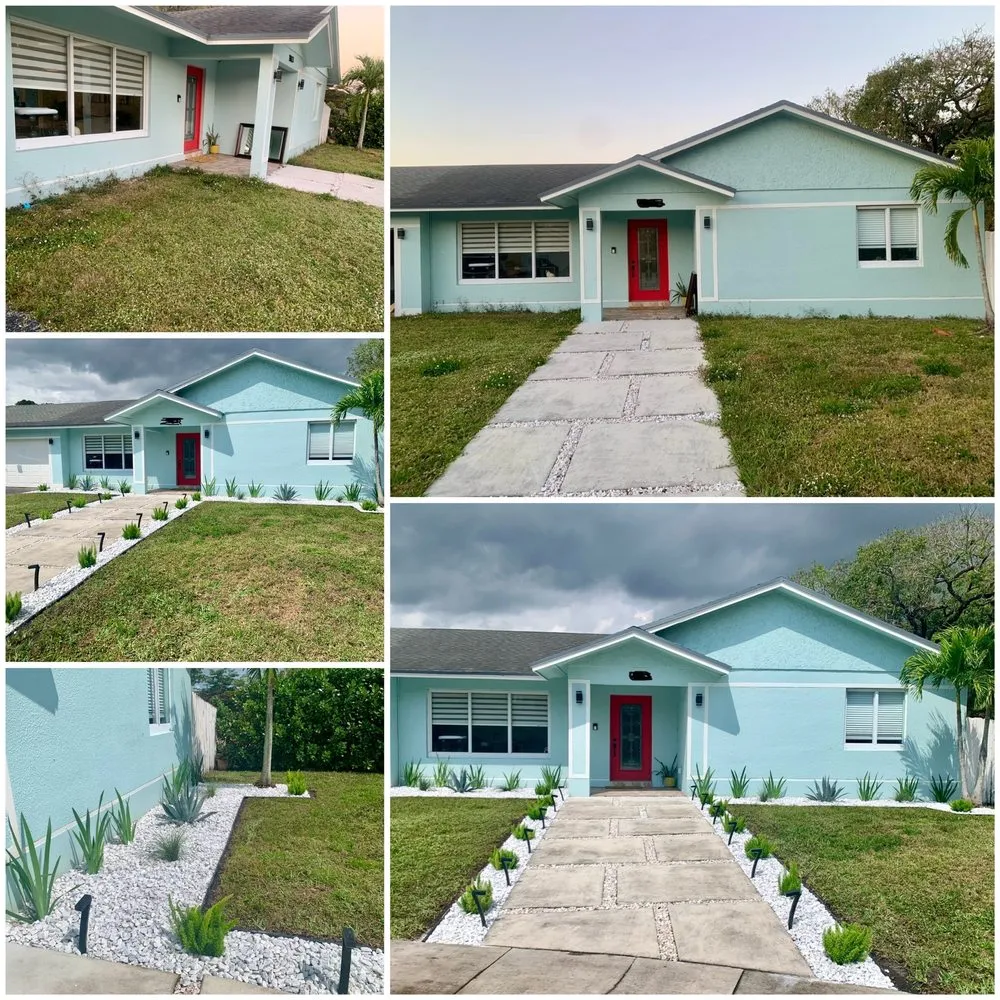 Professional lawn mowing service in Davie, FL by Tjc Landscapes and More