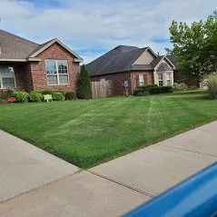 Local landscape installation in Garfield, AR by TJ's All Seasons Lawncare