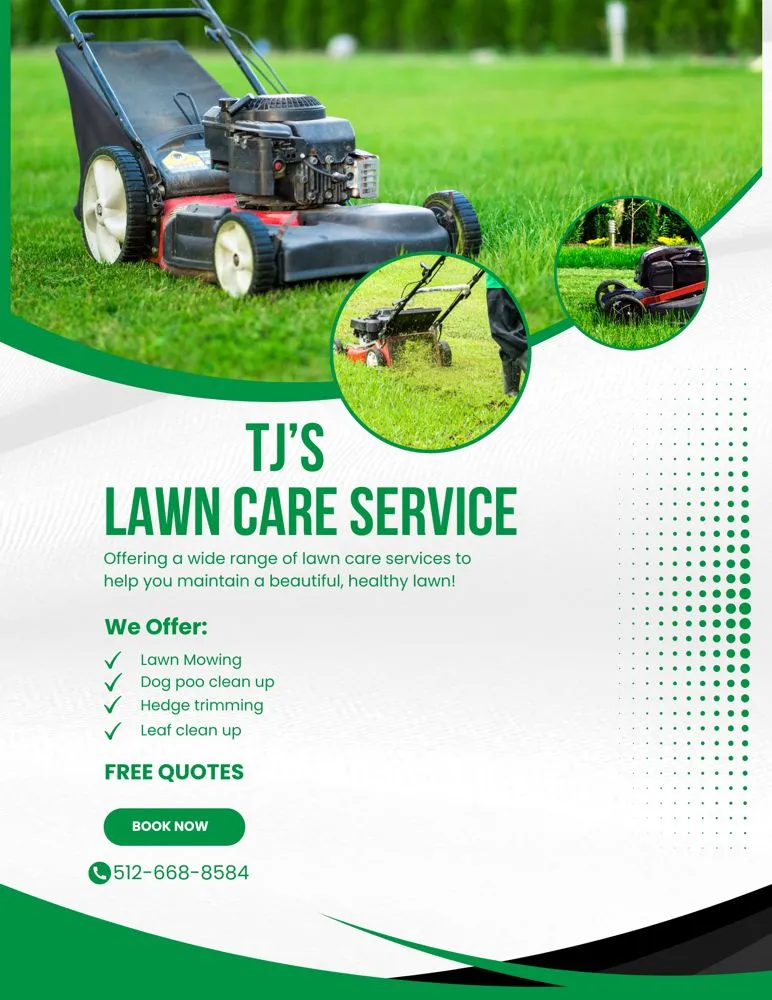 Reliable yard maintenance in Hutto, TX by Tj’s Lawn Care