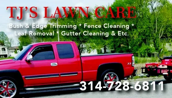TJ's Lawn Care Service Logo