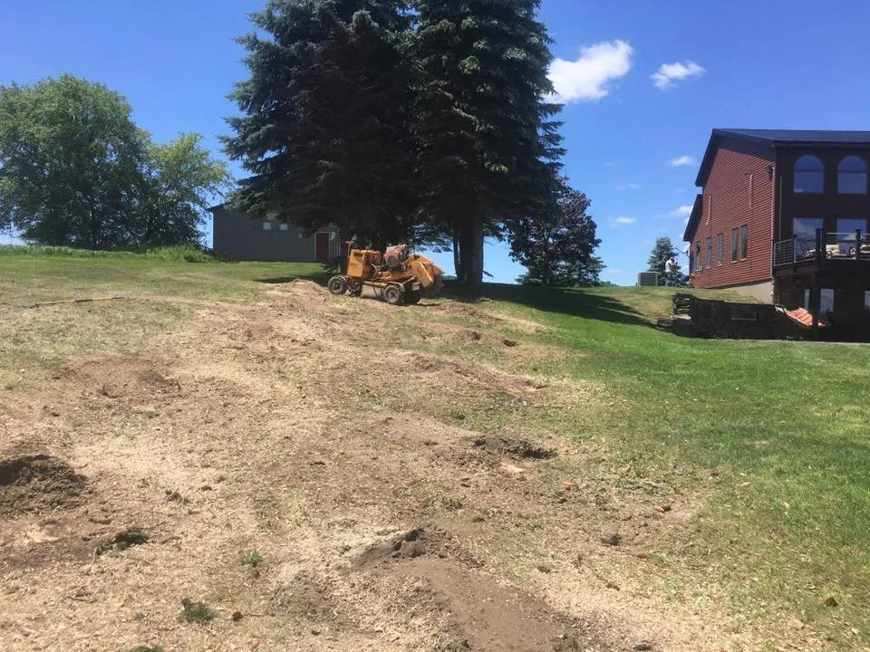 Custom landscape installation in Norwich, NY - TJ's Lawn Service NY