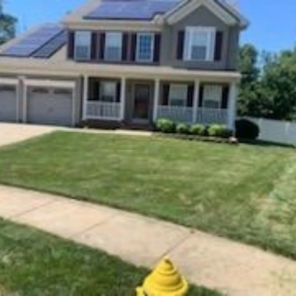 Custom landscape installation for homes in St Charles, MD by Tjs Yard Care