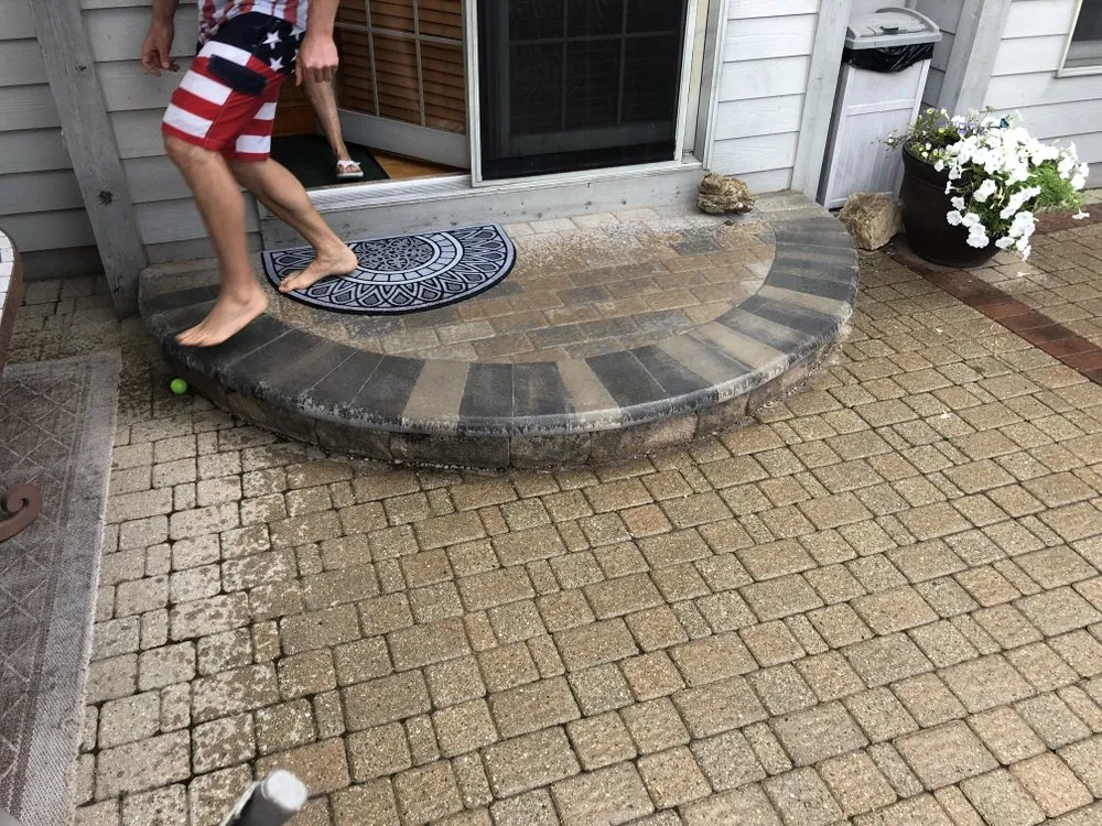 Local lawn mowing service with custom design in Pingree Grove, IL by TJW Landscaping