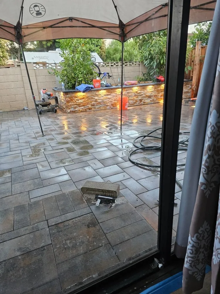 Custom landscape installation in san leandro, CA - TK Constructions
