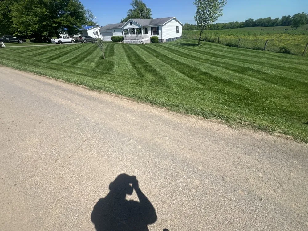 Affordable residential landscaping in Stanford, KY by T&K Mowing