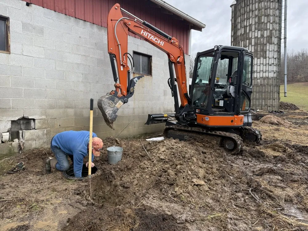 Affordable yard maintenance in Franklin Furnace, OH by TK Williams Excavating