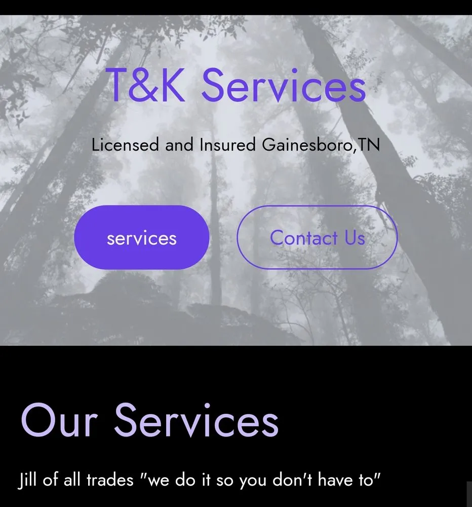 Trusted garden landscaping in Gainesboro, TN by T&K Yard Services