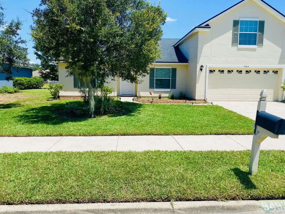 Affordable landscape design in Jacksonville, FL by TK’S Lawn Care & Home Services