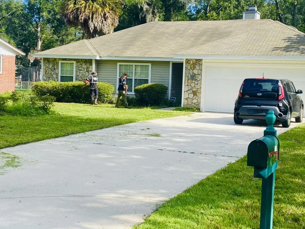 Professional outdoor landscaping in Jacksonville, FL - TK’S Lawn Care & Home Services