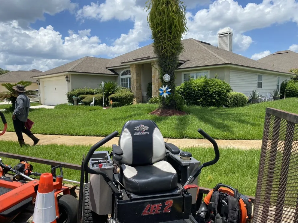 Reliable landscape design for beautiful yards in Jacksonville, FL by TK’S Lawn Care & Home Services
