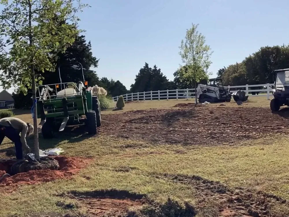 Local outdoor landscaping with custom design across Oklahoma City, OK - TL Lawn Care & Landscaping