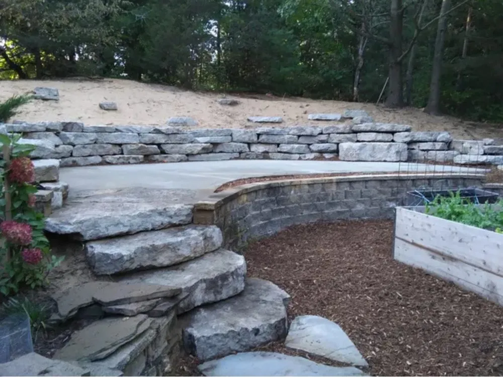 Reliable garden landscaping in Holland, MI by TLC Concrete and Landscape