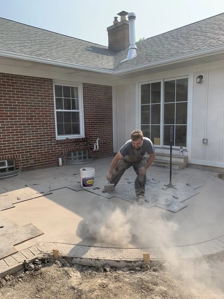 Professional landscape installation in Holland, MI by TLC Concrete and Landscape