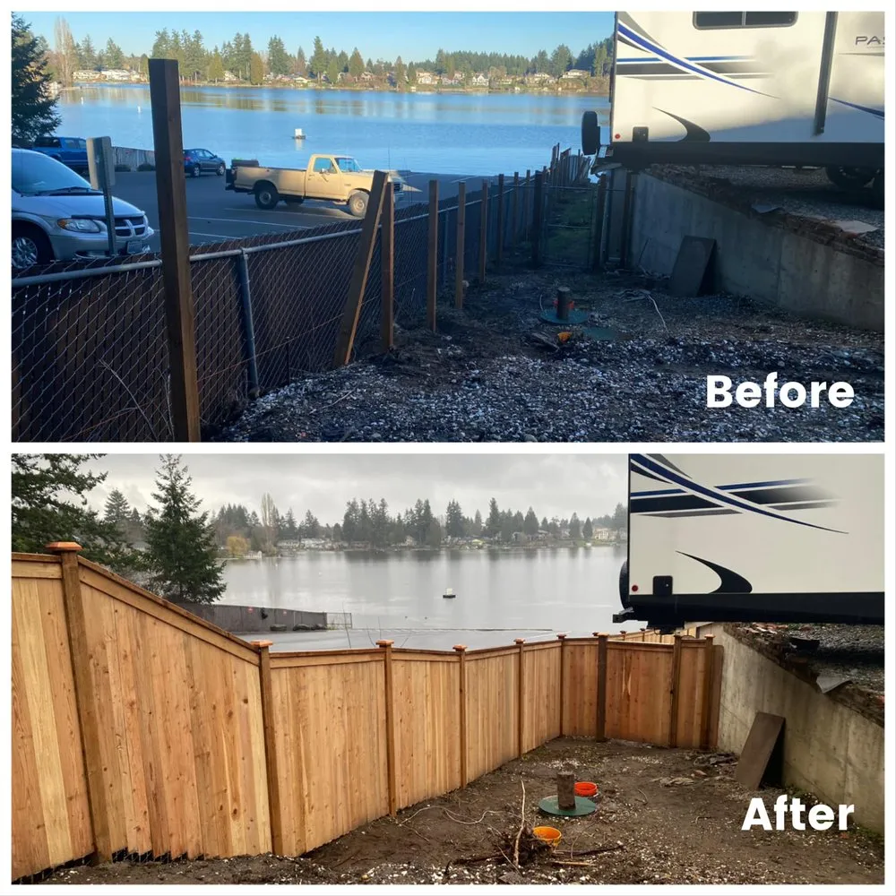 Professional landscaping services in Chehalis, WA by TLC Fencing