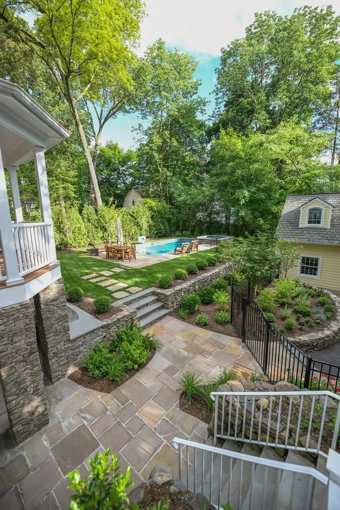 Local landscape design for beautiful yards in Glen Rock, NJ by TLC Landscaping