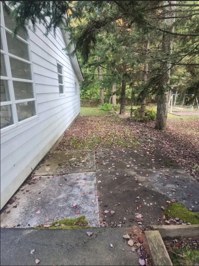 Affordable yard cleanup service for residential properties in Cresco, PA by TLC Lawn Care & Snow Removal