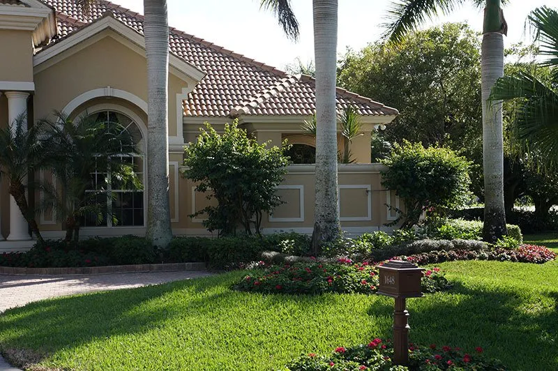 Professional garden landscaping near you across Naples, FL - TLC Lawn