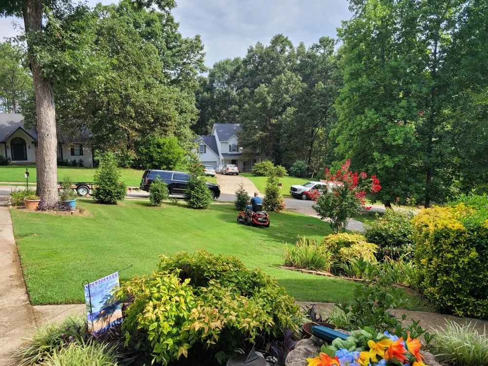 Custom landscape design for beautiful yards in Winder, GA by TLC Lawncare and Landscaping
