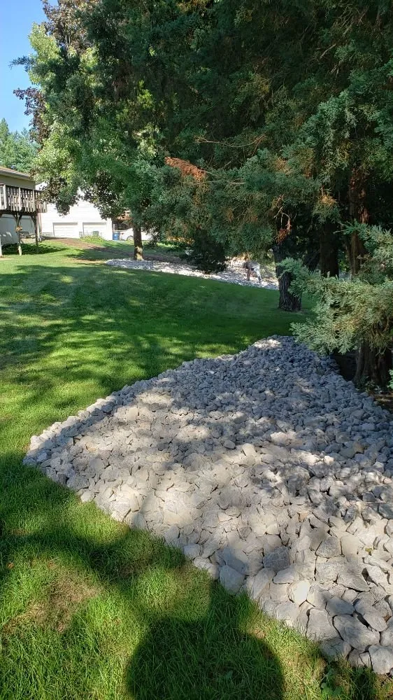 Custom residential landscaping in Muscatine, IA by TLC Maintenance