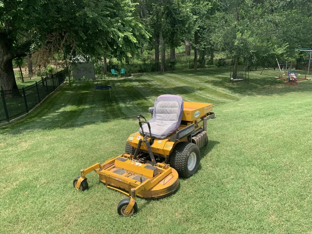 Local landscape design in Mustang, OK by TLC Outdoors