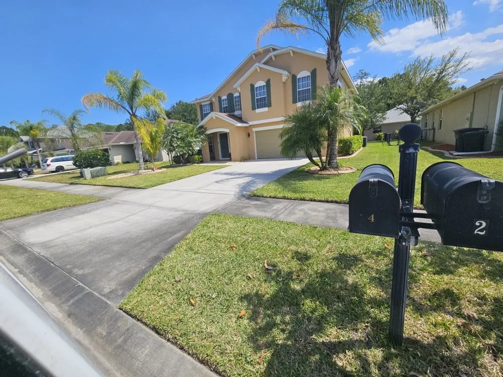 Custom outdoor landscaping for homes across Deltona, FL - TLC Services of Florida