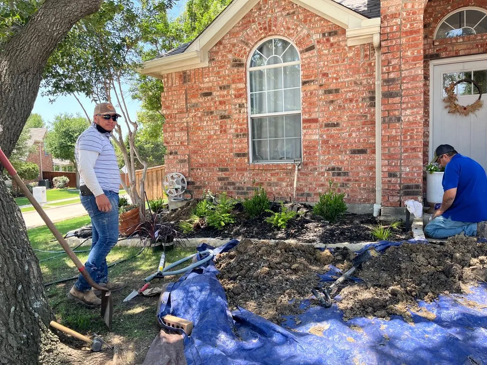 Custom landscaping services in Lewisville, TX by TLC The Landscape Company, LLC