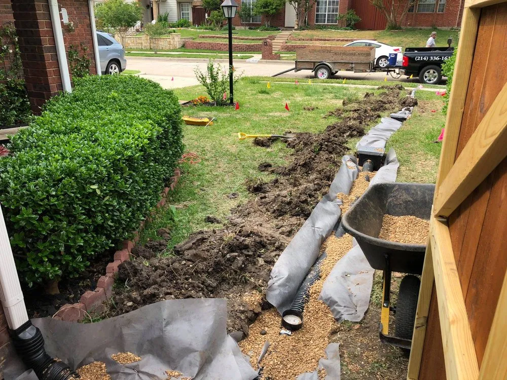 Custom yard maintenance for year-round maintenance in Lewisville, TX by TLC The Landscape Company, LLC