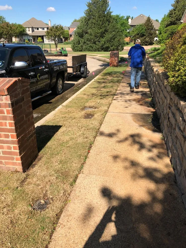 Reliable yard cleanup service for year-round maintenance in Lewisville, TX by TLC The Landscape Company, LLC